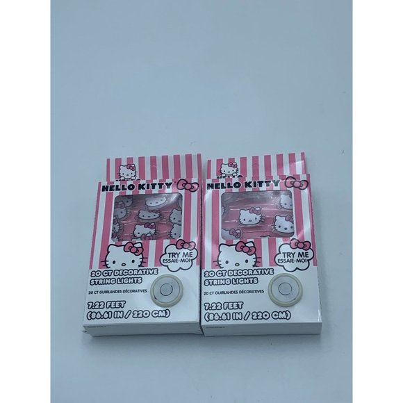 Hello Kitty Mini String Lights 2 Sets - Picture 2 of 8
